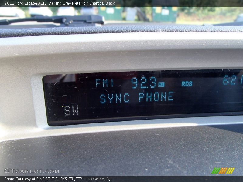 Sterling Grey Metallic / Charcoal Black 2011 Ford Escape XLT