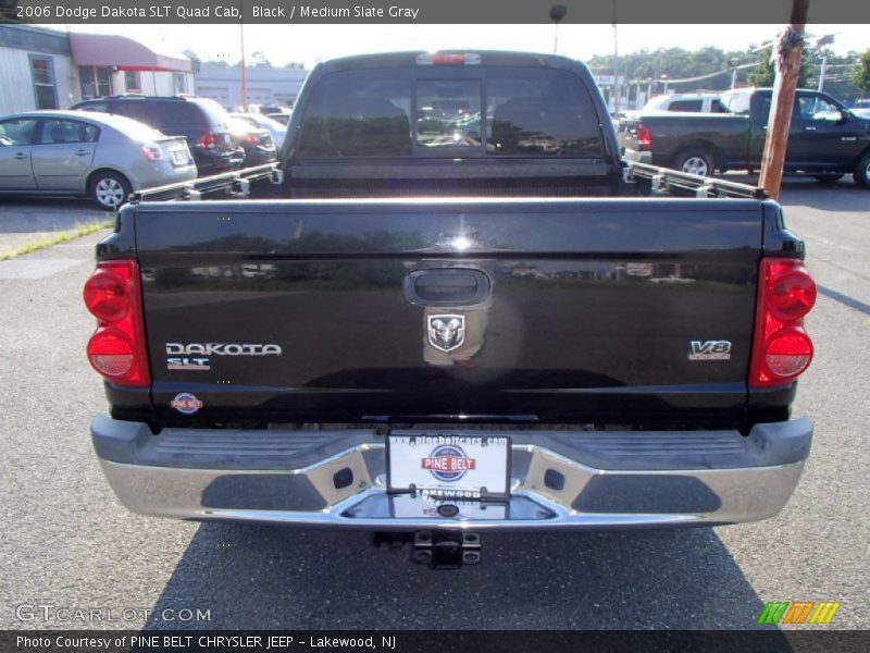 Black / Medium Slate Gray 2006 Dodge Dakota SLT Quad Cab