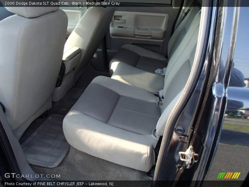 Black / Medium Slate Gray 2006 Dodge Dakota SLT Quad Cab