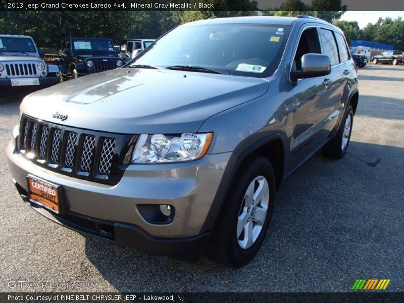 Mineral Gray Metallic / Black 2013 Jeep Grand Cherokee Laredo 4x4