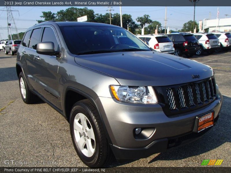 Mineral Gray Metallic / Black 2013 Jeep Grand Cherokee Laredo 4x4