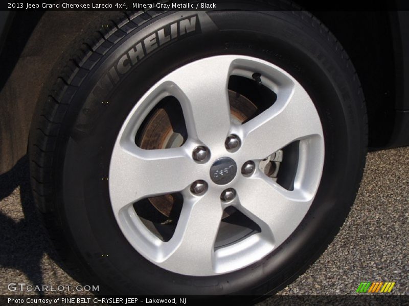 Mineral Gray Metallic / Black 2013 Jeep Grand Cherokee Laredo 4x4