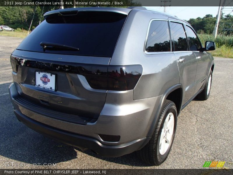 Mineral Gray Metallic / Black 2013 Jeep Grand Cherokee Laredo 4x4