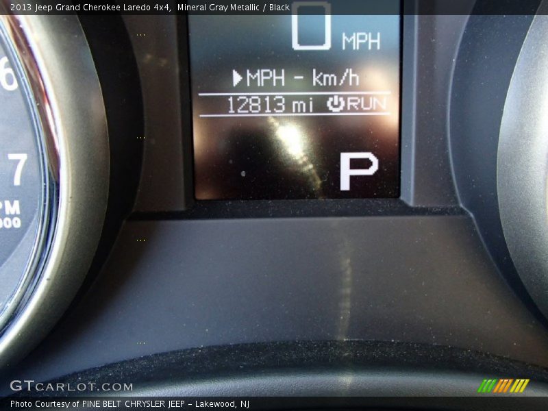 Mineral Gray Metallic / Black 2013 Jeep Grand Cherokee Laredo 4x4