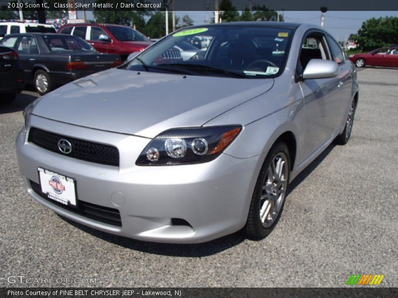 Classic Silver Metallic / Dark Charcoal 2010 Scion tC