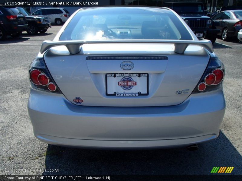 Classic Silver Metallic / Dark Charcoal 2010 Scion tC