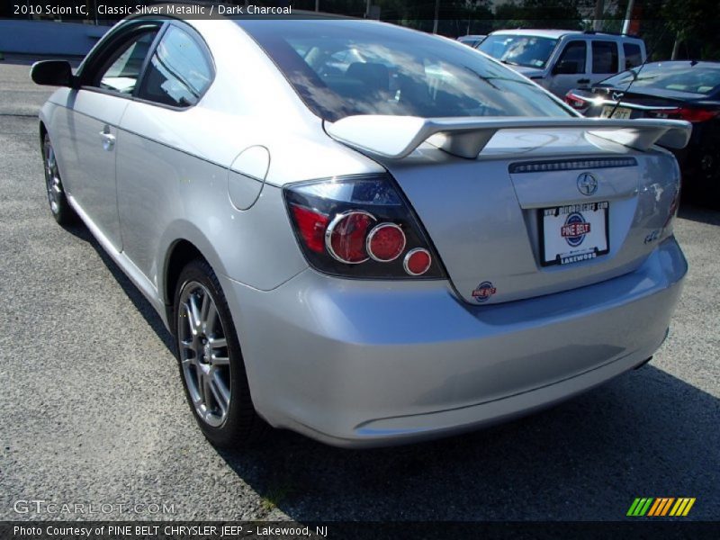 Classic Silver Metallic / Dark Charcoal 2010 Scion tC