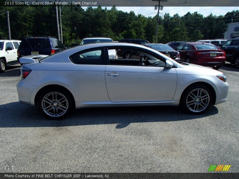 Classic Silver Metallic / Dark Charcoal 2010 Scion tC