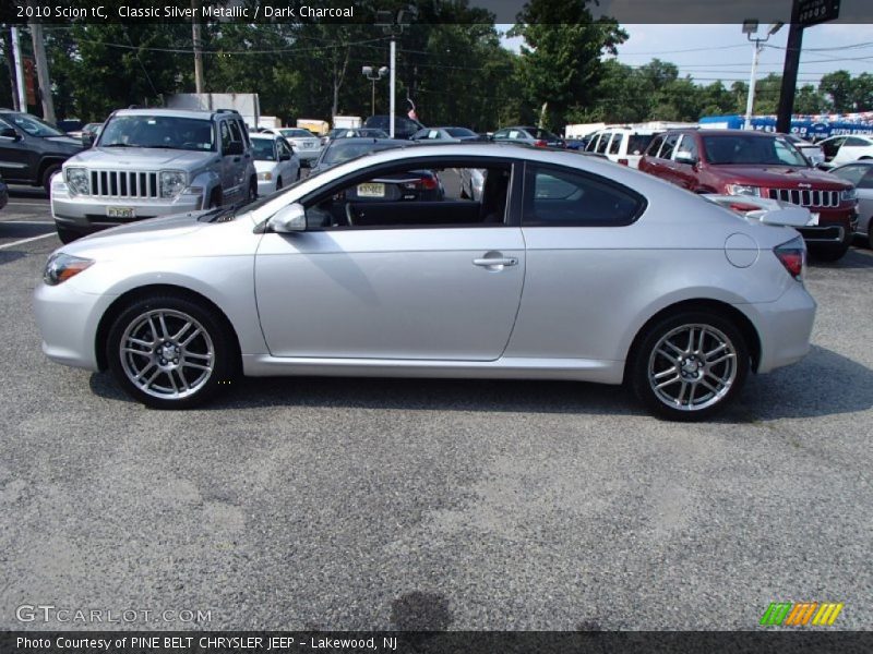 Classic Silver Metallic / Dark Charcoal 2010 Scion tC