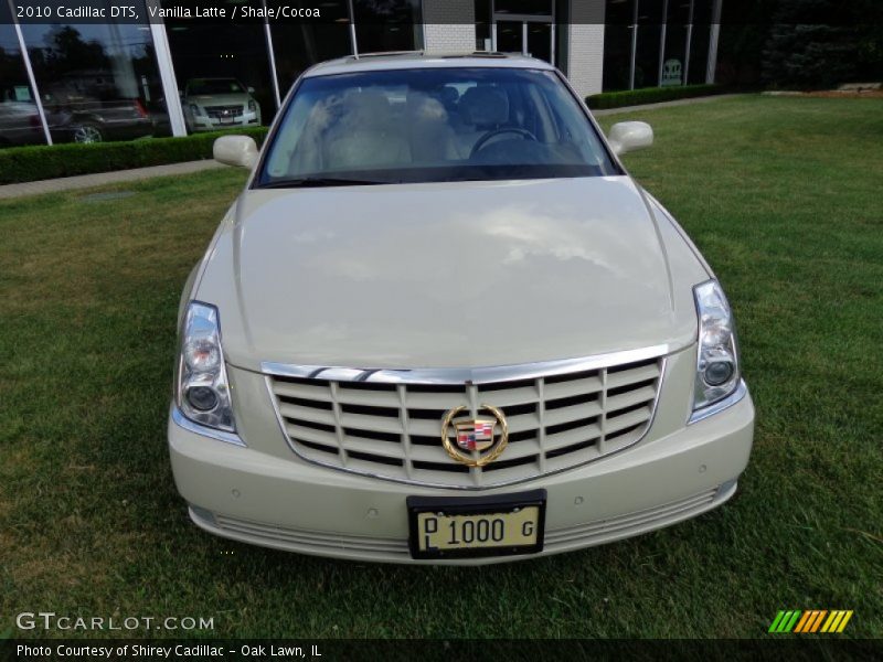 Vanilla Latte / Shale/Cocoa 2010 Cadillac DTS