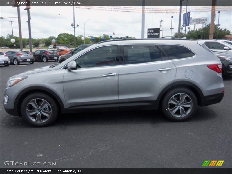 Iron Frost / Gray 2013 Hyundai Santa Fe GLS