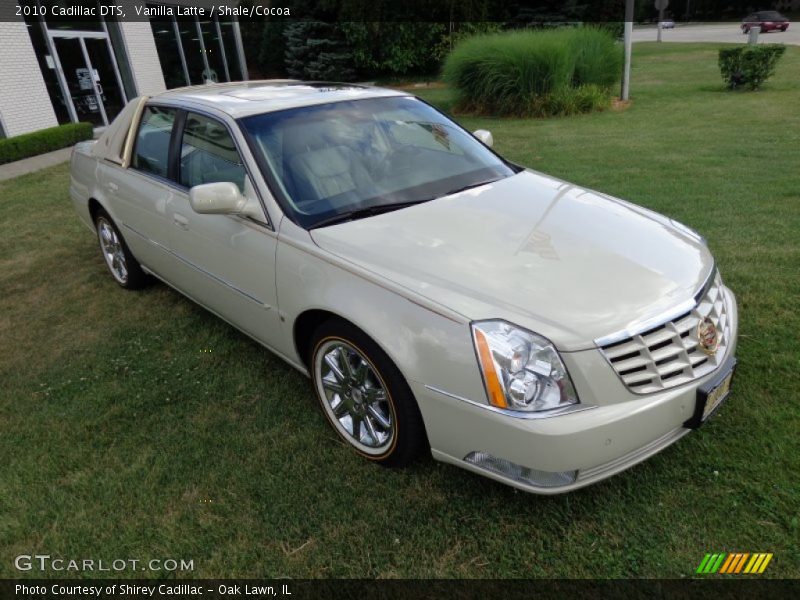 Vanilla Latte / Shale/Cocoa 2010 Cadillac DTS