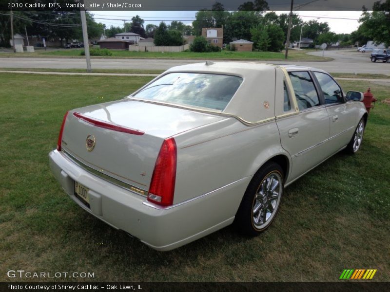 Vanilla Latte / Shale/Cocoa 2010 Cadillac DTS