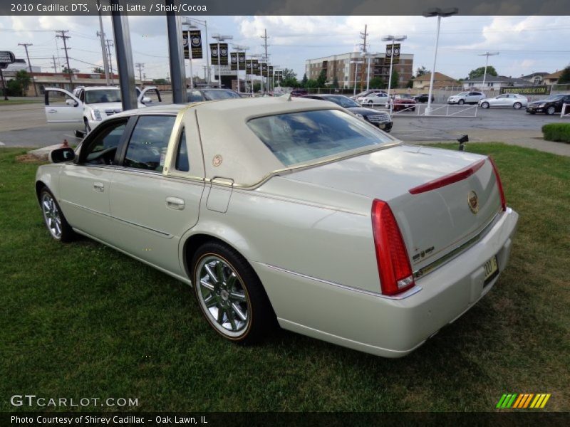 Vanilla Latte / Shale/Cocoa 2010 Cadillac DTS