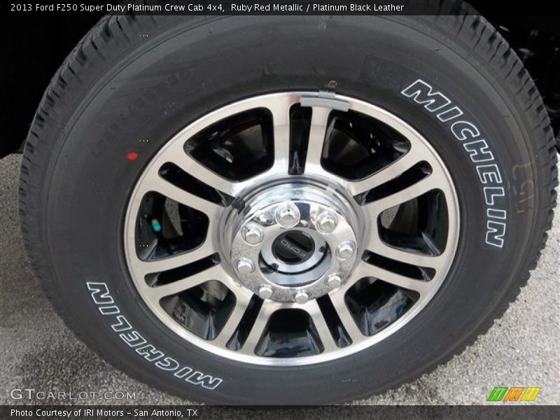  2013 F250 Super Duty Platinum Crew Cab 4x4 Wheel