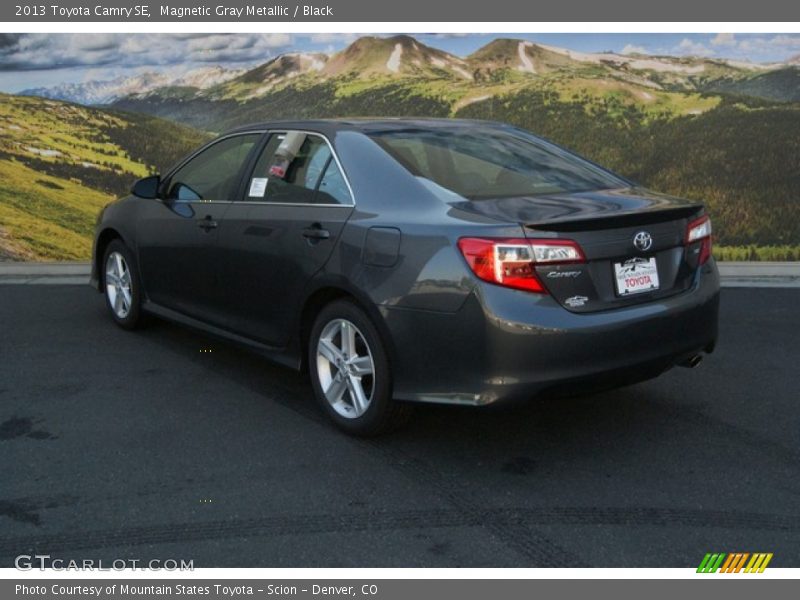 Magnetic Gray Metallic / Black 2013 Toyota Camry SE