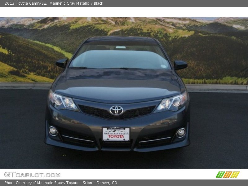Magnetic Gray Metallic / Black 2013 Toyota Camry SE