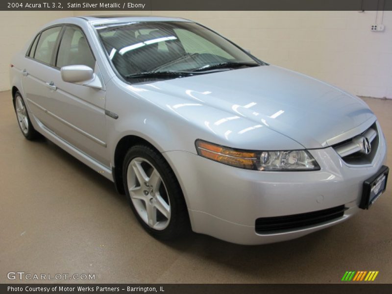 Satin Silver Metallic / Ebony 2004 Acura TL 3.2