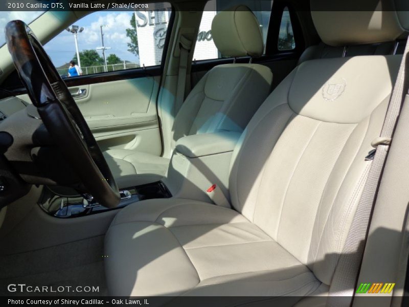 Vanilla Latte / Shale/Cocoa 2010 Cadillac DTS