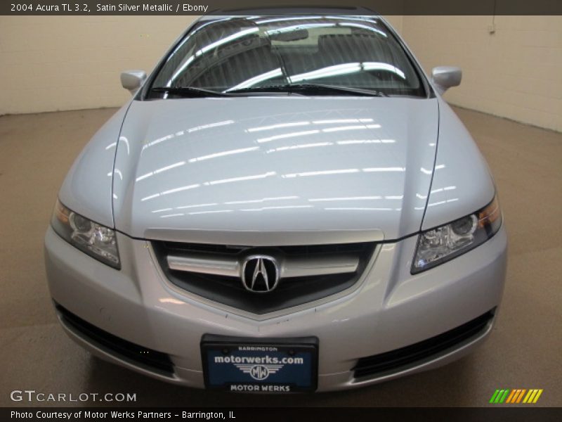 Satin Silver Metallic / Ebony 2004 Acura TL 3.2