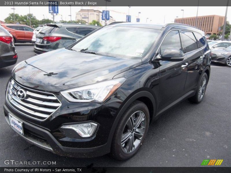 Becketts Black / Beige 2013 Hyundai Santa Fe Limited