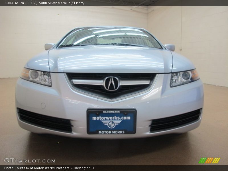 Satin Silver Metallic / Ebony 2004 Acura TL 3.2