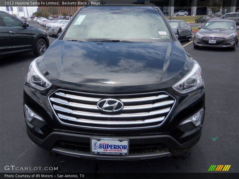 Becketts Black / Beige 2013 Hyundai Santa Fe Limited