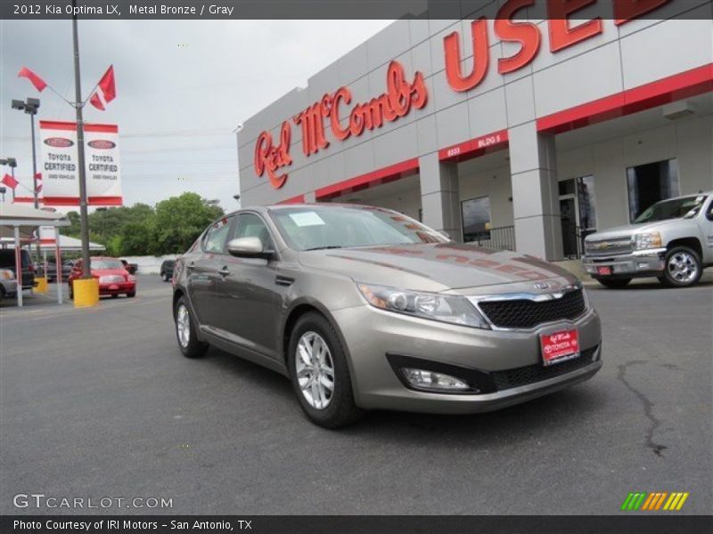 Metal Bronze / Gray 2012 Kia Optima LX