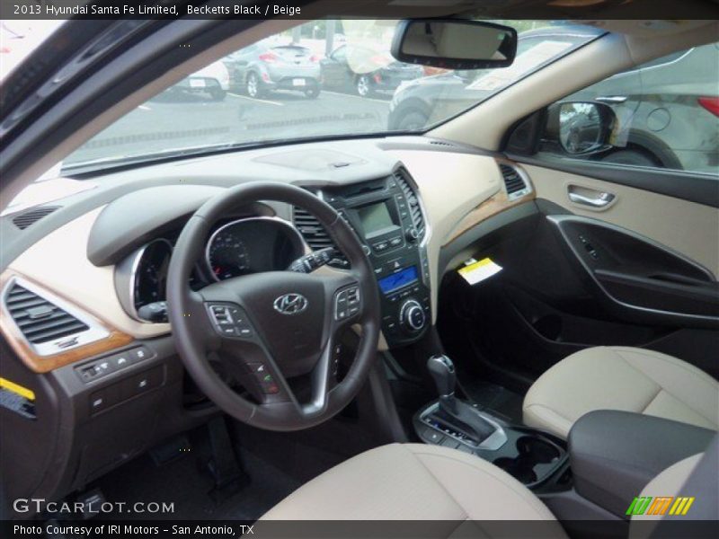 Becketts Black / Beige 2013 Hyundai Santa Fe Limited