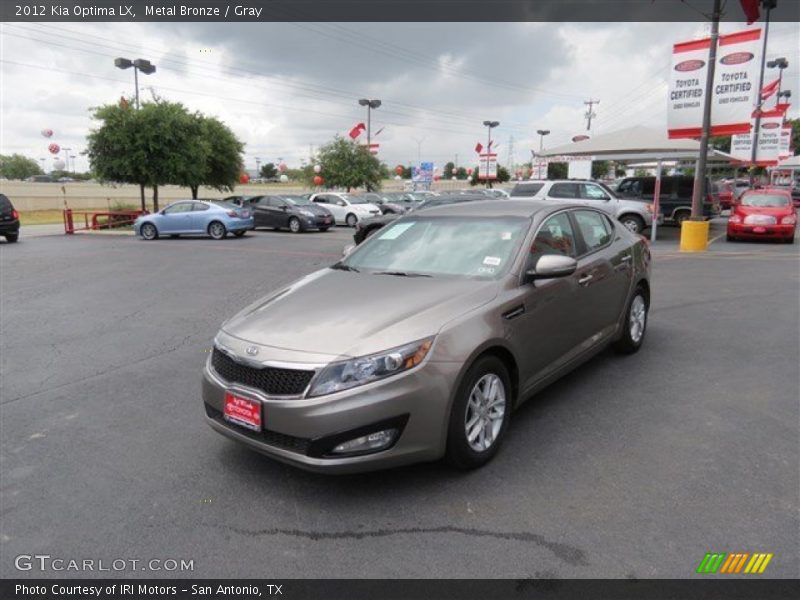 Metal Bronze / Gray 2012 Kia Optima LX