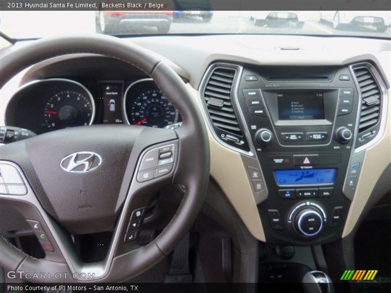 Becketts Black / Beige 2013 Hyundai Santa Fe Limited