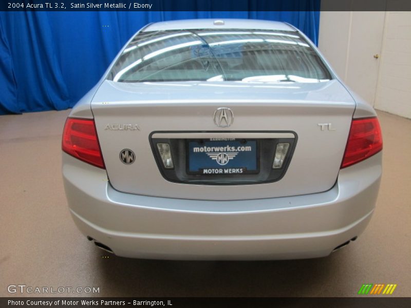 Satin Silver Metallic / Ebony 2004 Acura TL 3.2