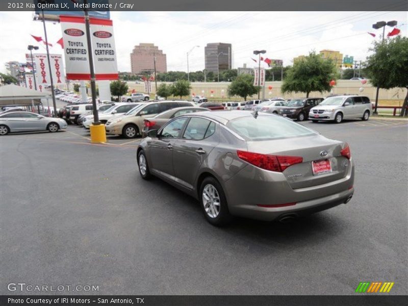 Metal Bronze / Gray 2012 Kia Optima LX