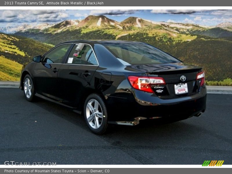 Attitude Black Metallic / Black/Ash 2013 Toyota Camry SE