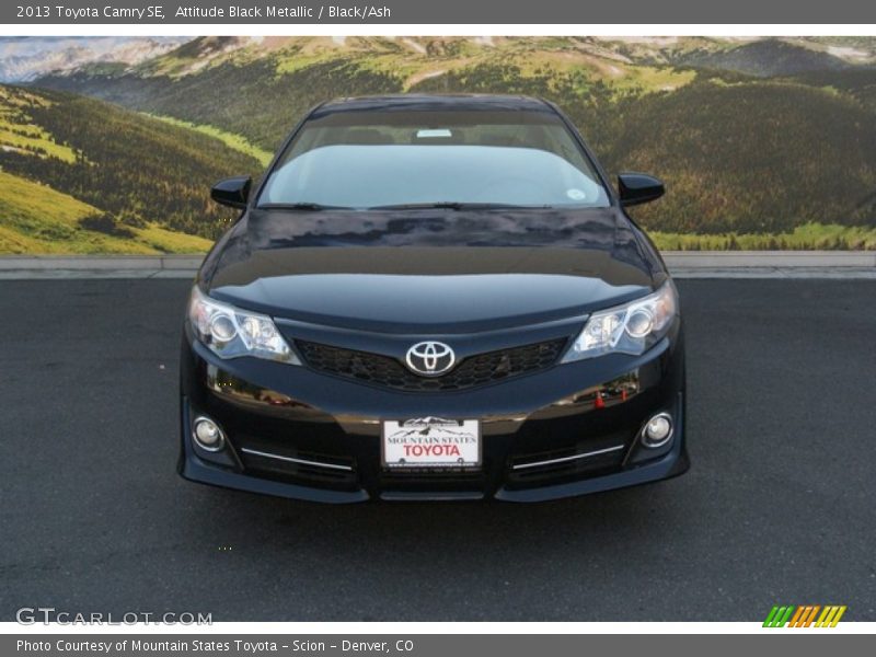 Attitude Black Metallic / Black/Ash 2013 Toyota Camry SE