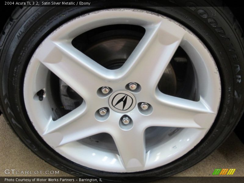 Satin Silver Metallic / Ebony 2004 Acura TL 3.2