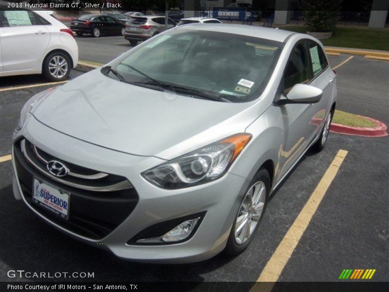 Silver / Black 2013 Hyundai Elantra GT