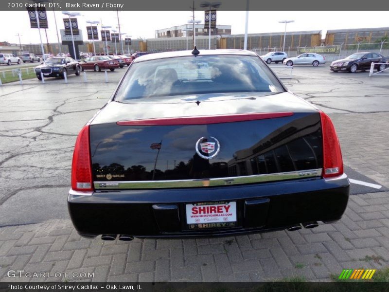 Black Raven / Ebony 2010 Cadillac DTS