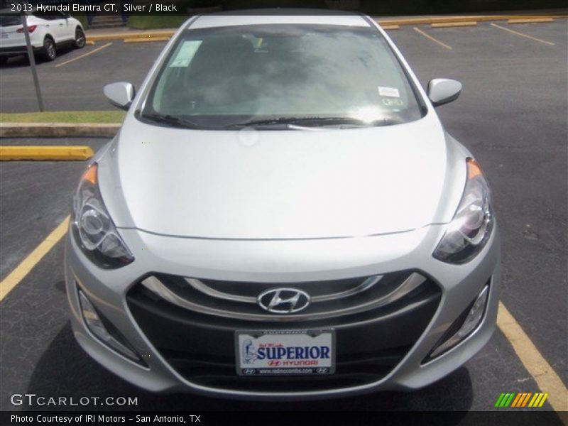 Silver / Black 2013 Hyundai Elantra GT