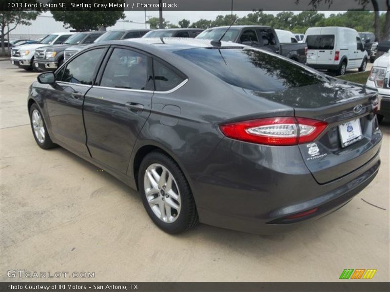 Sterling Gray Metallic / Charcoal Black 2013 Ford Fusion SE