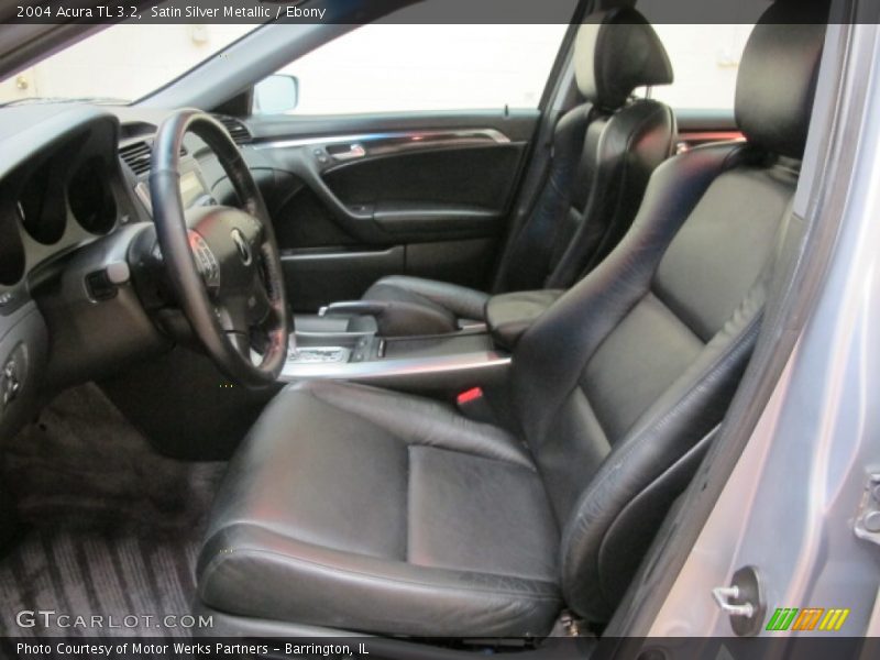 Satin Silver Metallic / Ebony 2004 Acura TL 3.2