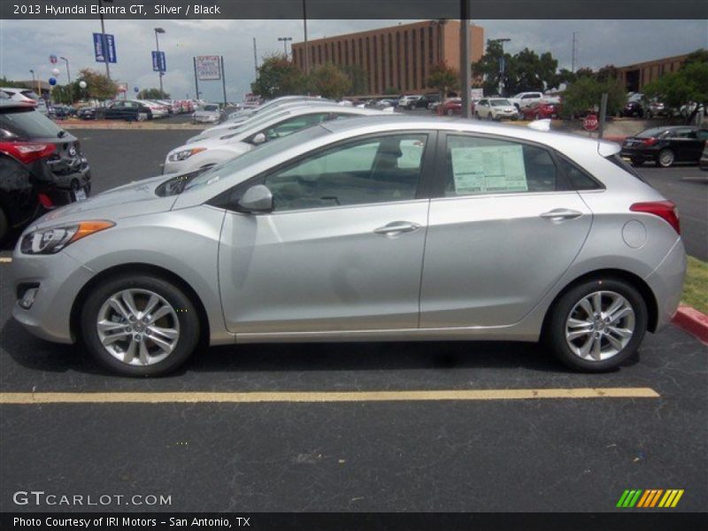 Silver / Black 2013 Hyundai Elantra GT