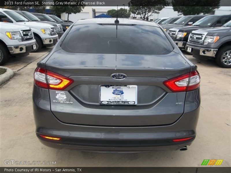 Sterling Gray Metallic / Charcoal Black 2013 Ford Fusion SE