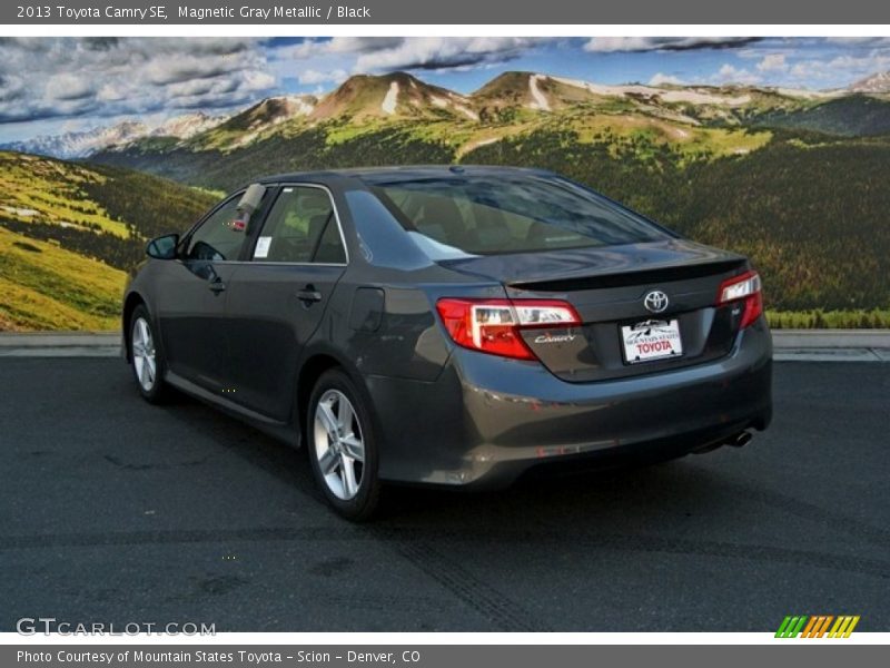 Magnetic Gray Metallic / Black 2013 Toyota Camry SE