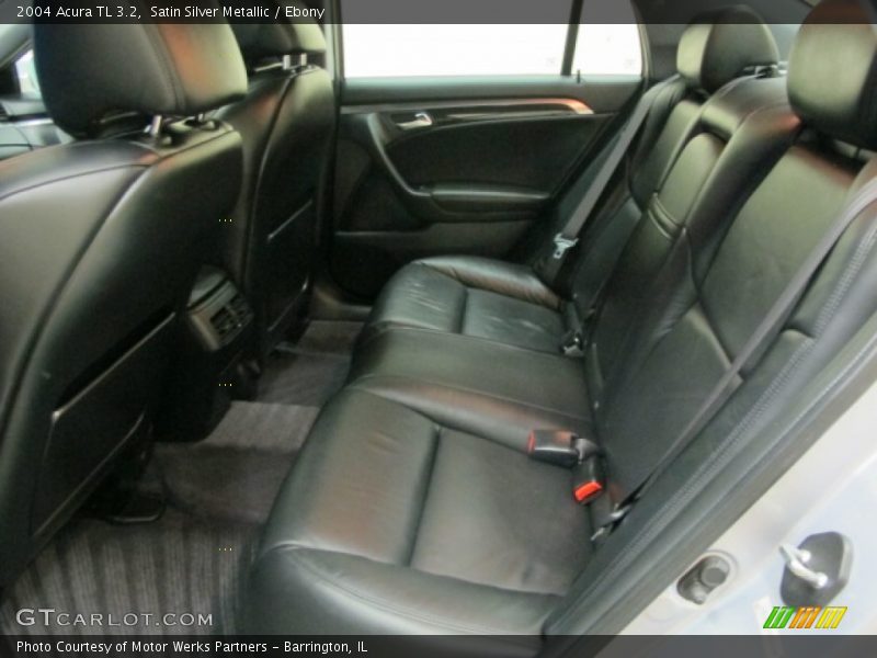Satin Silver Metallic / Ebony 2004 Acura TL 3.2