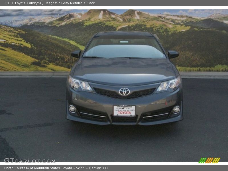 Magnetic Gray Metallic / Black 2013 Toyota Camry SE