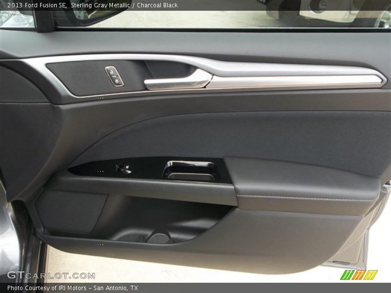 Sterling Gray Metallic / Charcoal Black 2013 Ford Fusion SE