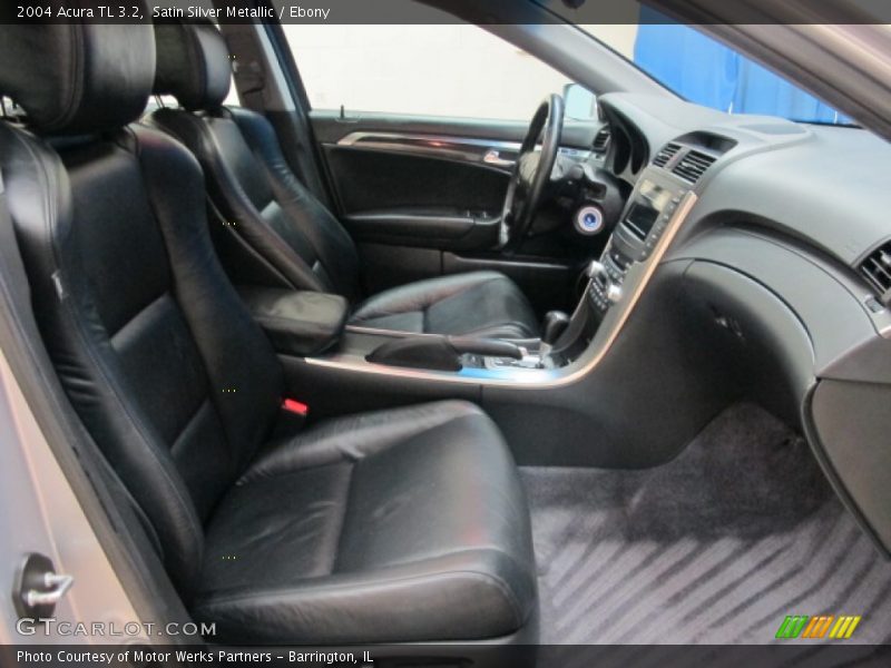 Satin Silver Metallic / Ebony 2004 Acura TL 3.2