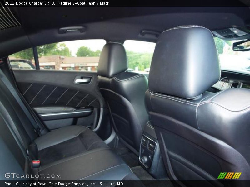 Rear Seat of 2012 Charger SRT8