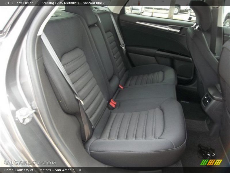Sterling Gray Metallic / Charcoal Black 2013 Ford Fusion SE